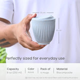 FRENVI Retro Cup 250 ml | 4 Pcs
