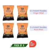 SOME MORE Assorted Millet Instant Noodles - Pack of 4