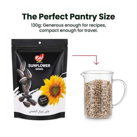 Saj Sunflower Seeds Roasted & Natural 130g
