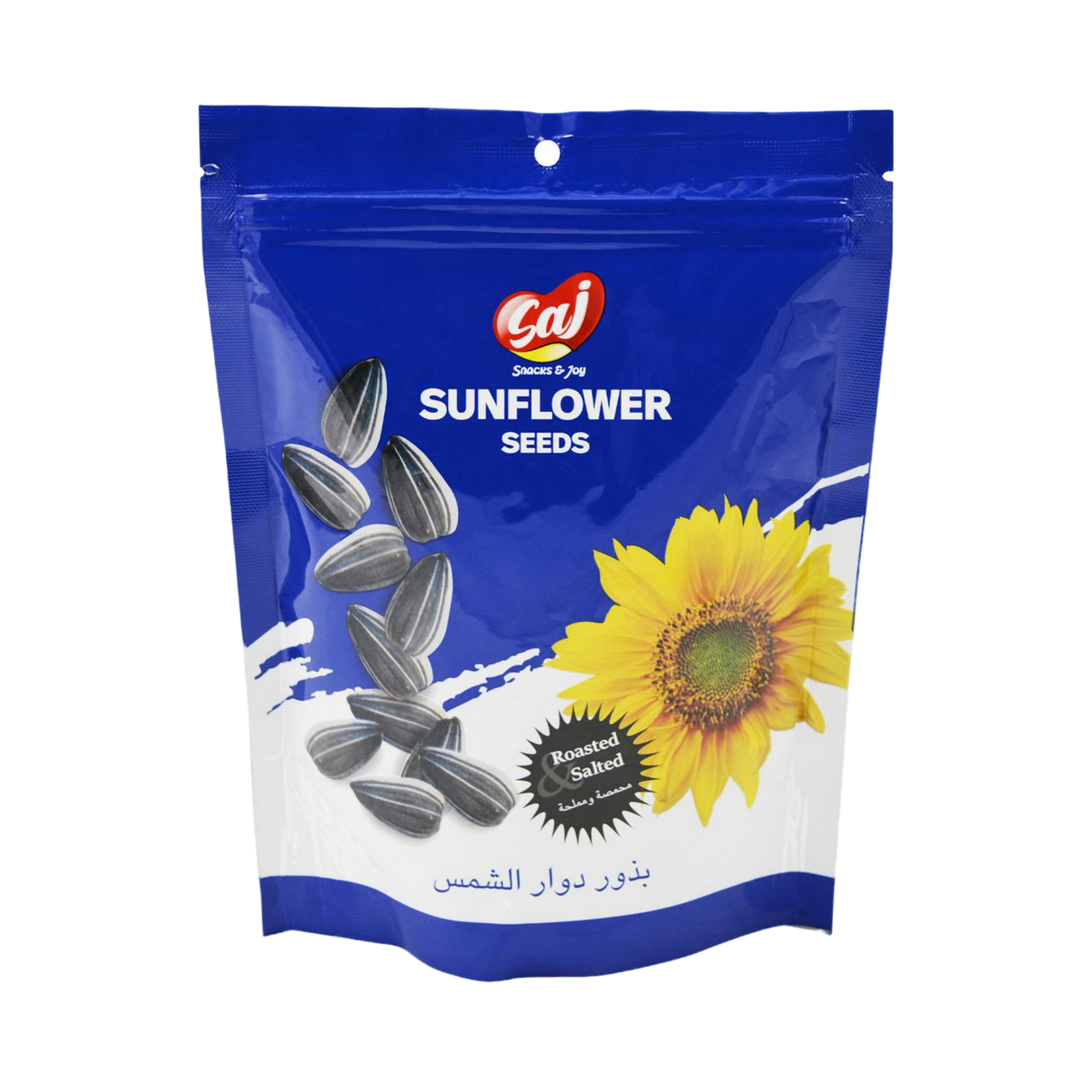 Saj Sunflower Seeds Roasted & Salted 130g
