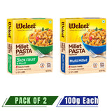 WELEET Assorted Millet Pasta - Pack of 2