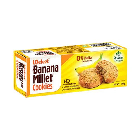 WELEET Millet Cookies - Banana