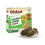 WELEET Millet Cookies - Spirulina | 270 g