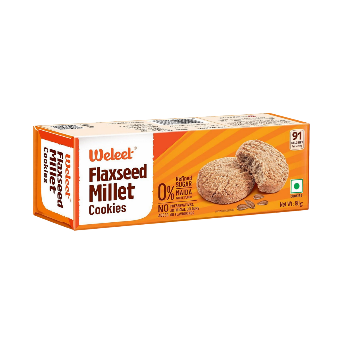 Weleet Flaxseed Millet Cookies | 90g