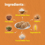 Weleet Flaxseed Millet Cookies | 90g
