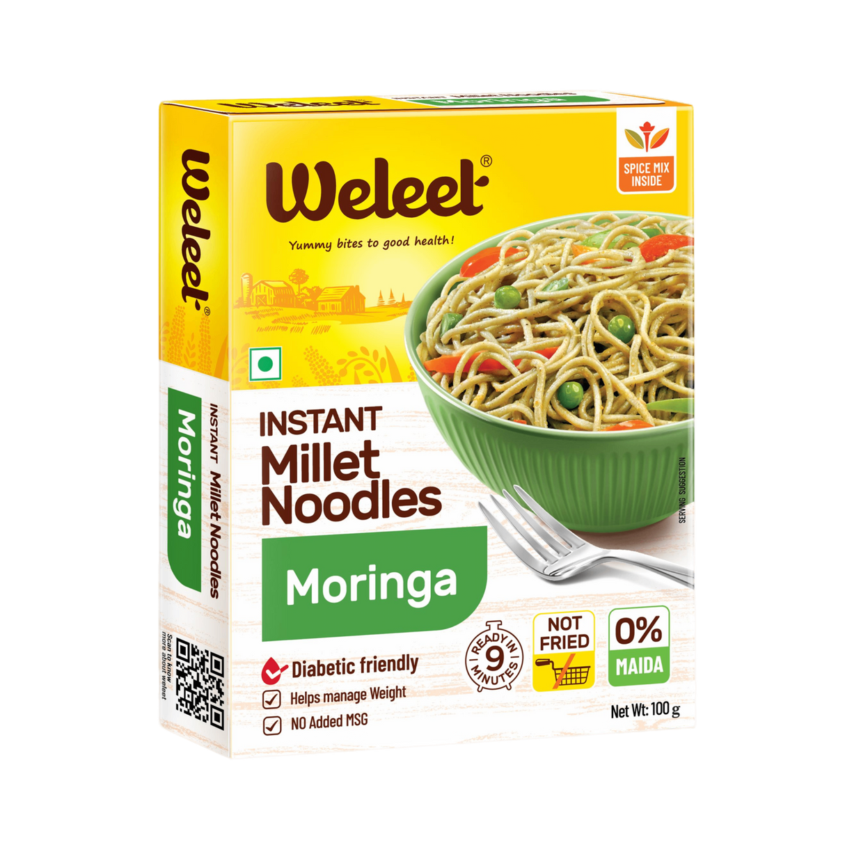 WELEET Instant Noodles - Moringa