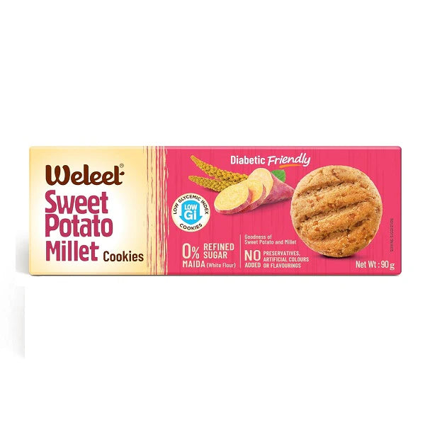 WELEET Millet Cookies - Sweet Potato