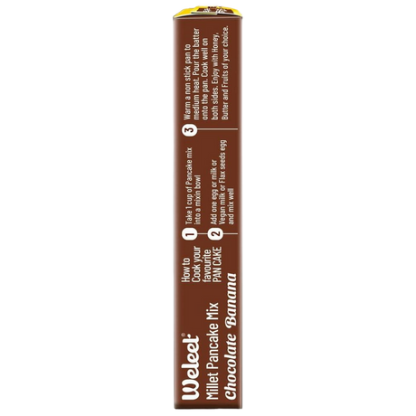 WELEET Millet Pancake Mix - Chocolate Banana
