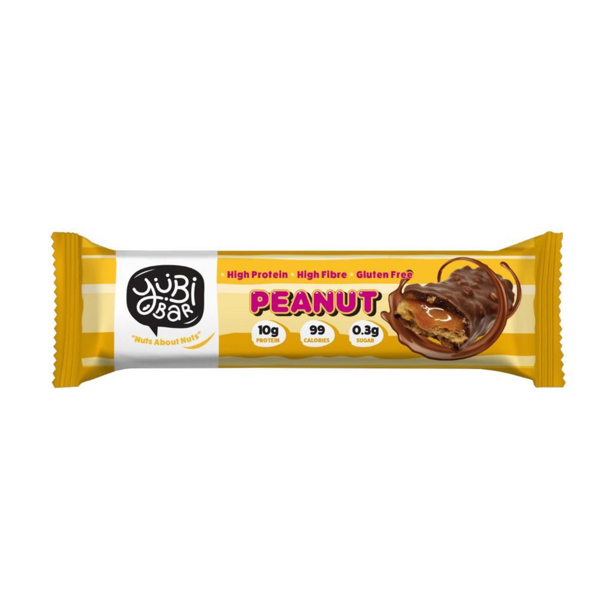 YubiBar Peanuts Protein Bar