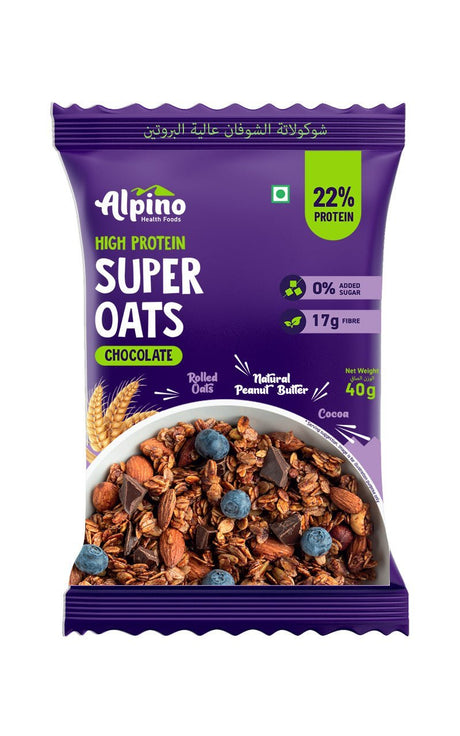 ALPINO Super Oats: Chocolate (Bites) - Pack of 3 - Nourify