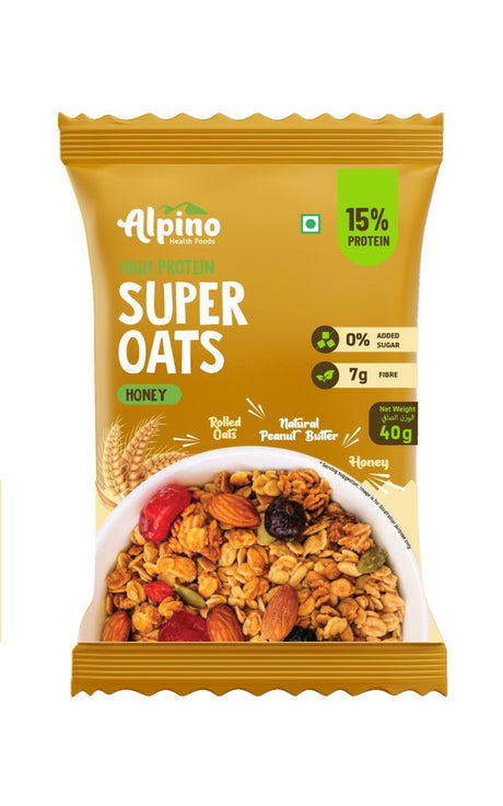 ALPINO Super Oats: Honey (Bites) - Pack of 3 - Nourify