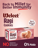 Assorted Millet Cookies (Sweet Potato Millet, Ragi & Banana) | 120g x 3 pcs - Nourify