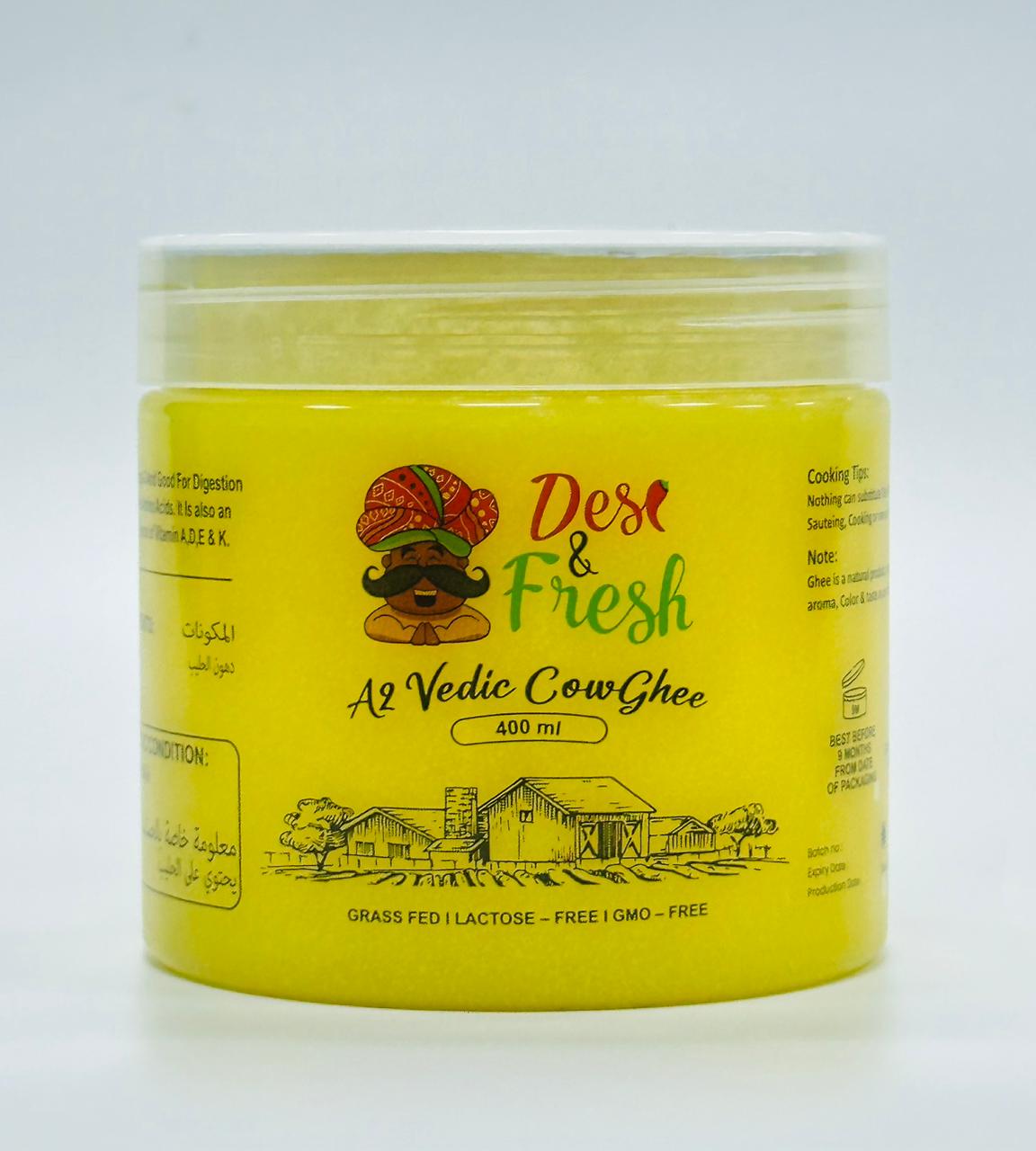 Desi & Fresh A2 Vedic Ghee | 400 ml - Nourify