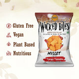 GRAMI Millet Wicked Bites: Tangy Tomato - Pack of 4 - Nourify