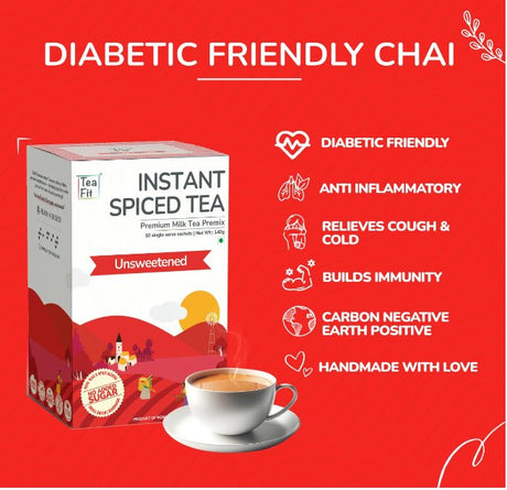 Instant Spiced Tea Premix | 14g x 10 pcs - Nourify
