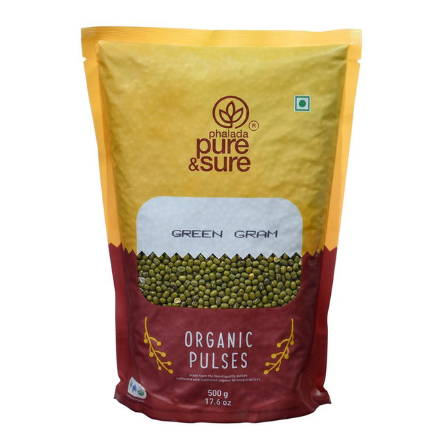 Organic Green Gram (Moong - Whole) - Nourify