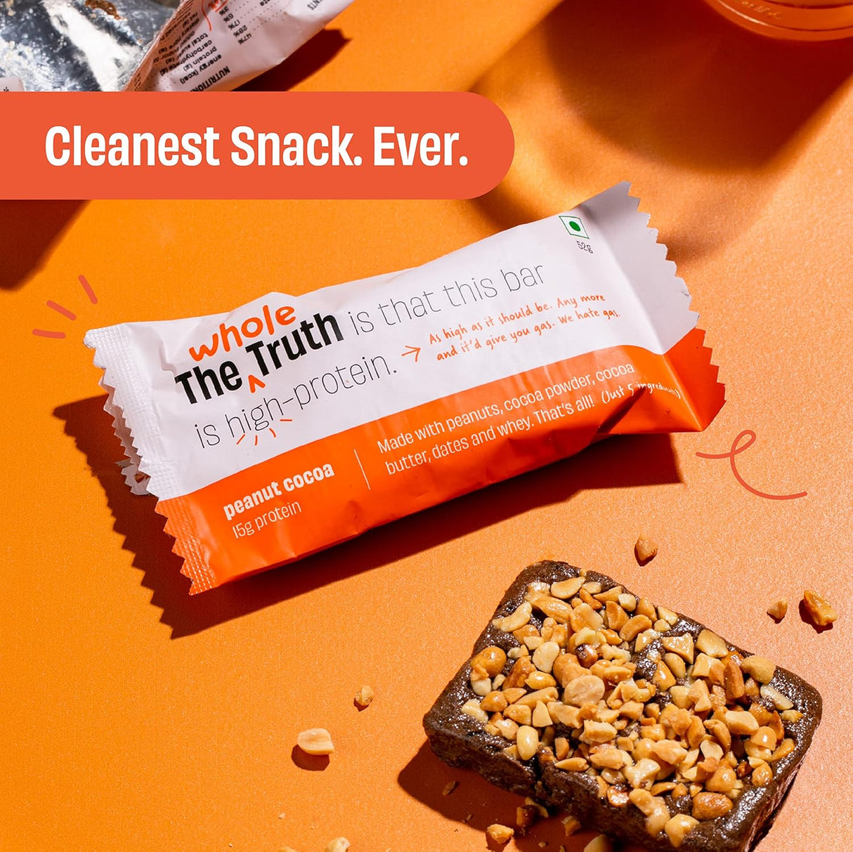 Peanut Cocoa Protein Bar - Nourify