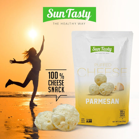 Puffed Parmesan cheese | 56 g - Nourify