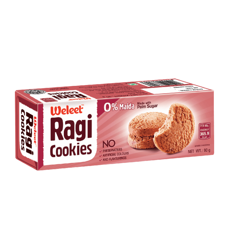 WELEET Millet Cookies - Finger Millet (Ragi)