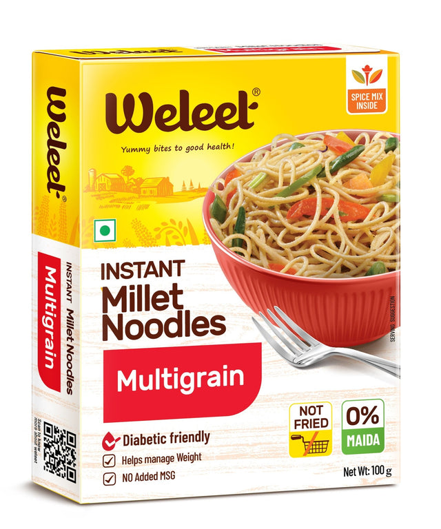 WELEET Instant Noodles - Multigrain - Nourify